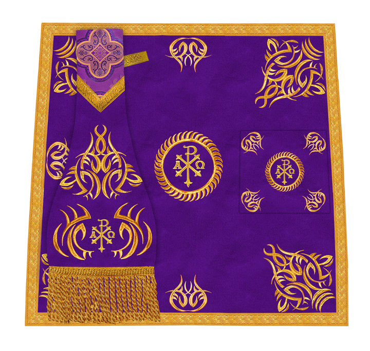 Marvelous mass set with Golden Embroidery - Angelic collection