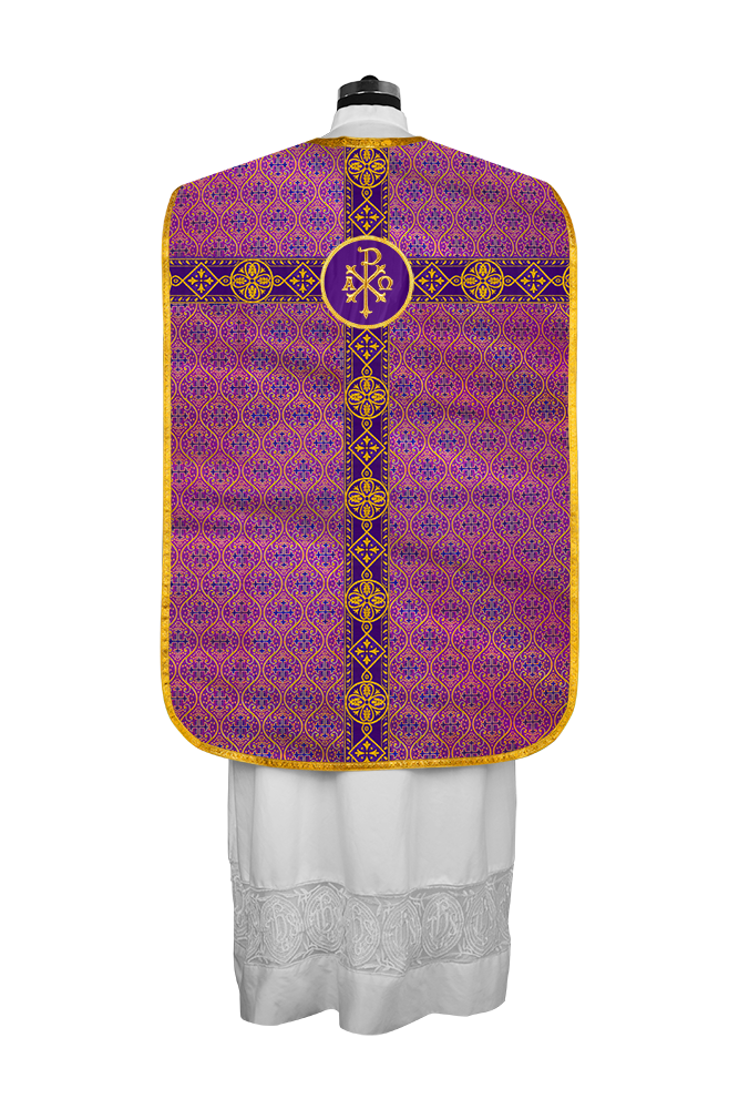 Embroidered Roman Chasuble Vestment