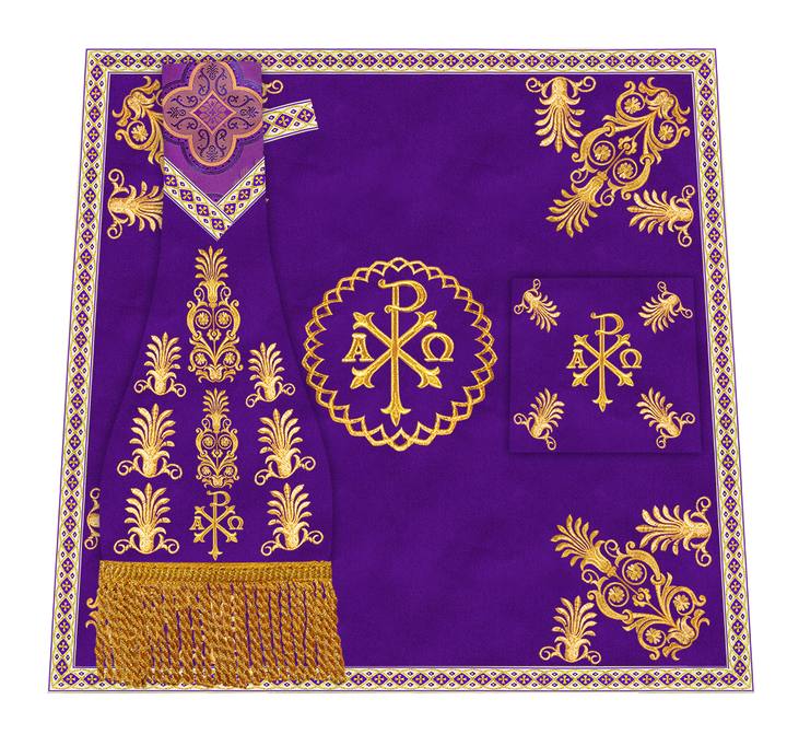 Embroidered Motif and Trims Mass Set
