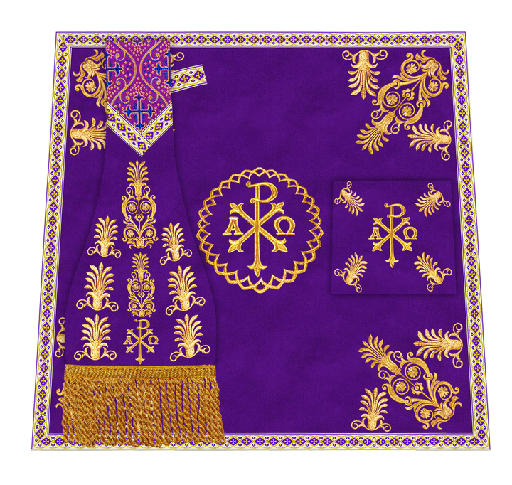 Embroidered Motif and Trims Mass Set