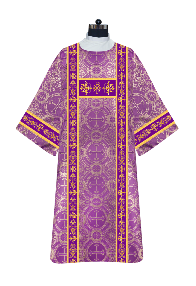 DALMATICS WITH ORNATE EMBROIDERY