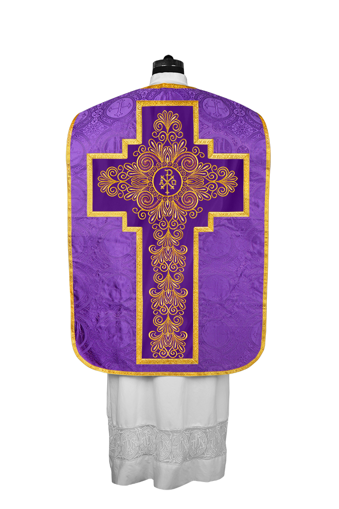Traditional Roman chasuble vestment - Flourish collection