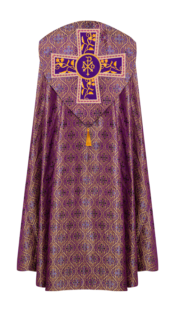 GOTHIC COPE VESTMENTS ORNATED WITH FLORAL DESIGN