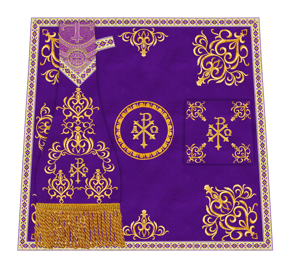 Emboidery Church Mass Set