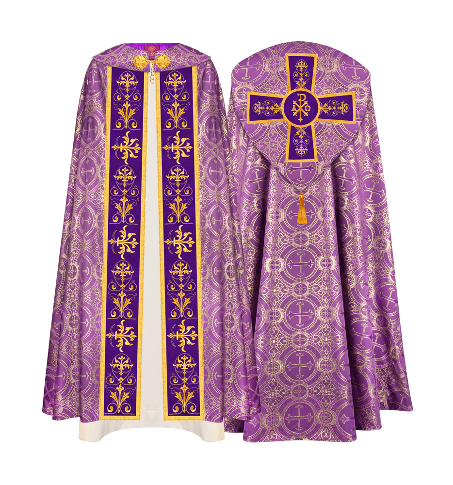 GOTHIC COPE WITH ORNATE EMBROIDERY