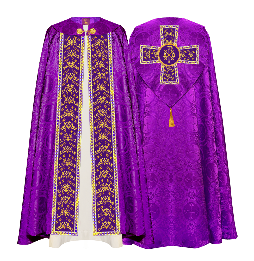 GOTHIC COPE VESTMENTS WITH ADORNED MOTIFS
