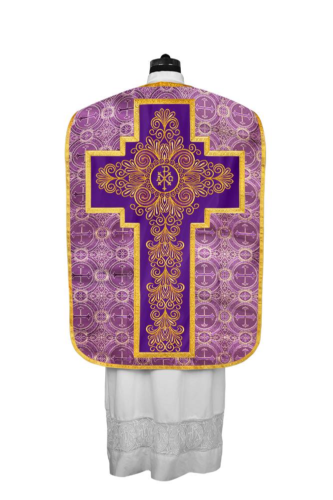 Traditional Roman chasuble vestment - Flourish collection