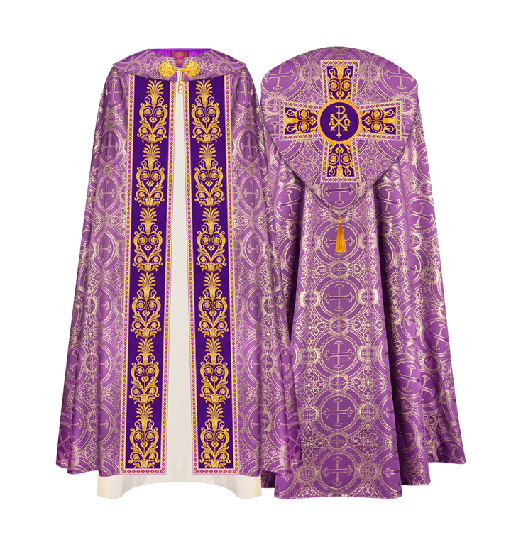 GOTHIC COPE WITH EMBROIDERED MOTIFS