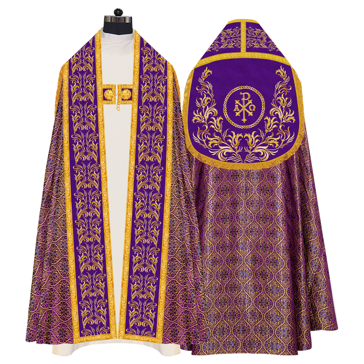 Roman Cope Vestment with Adorned Orphery