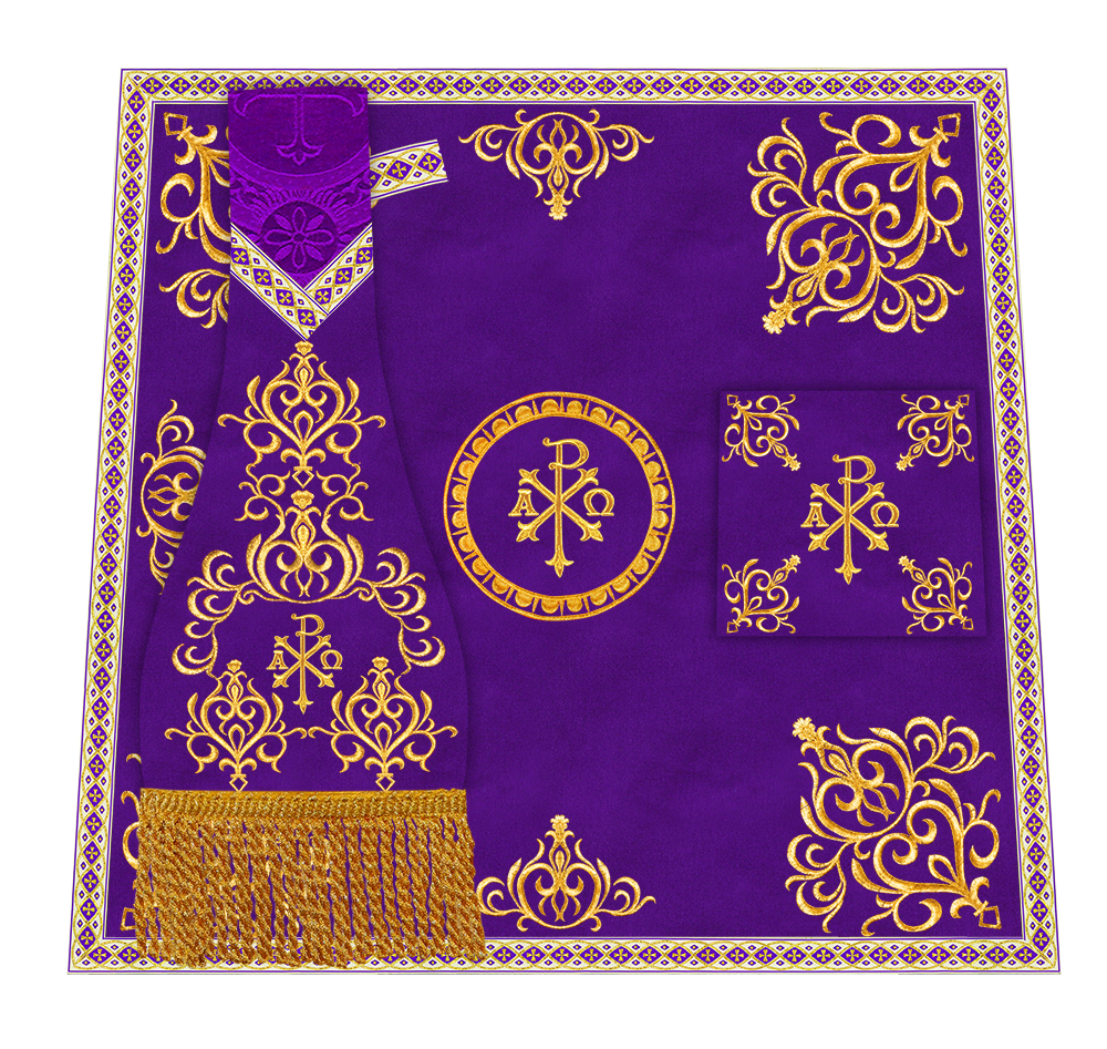 Emboidery Church Mass Set