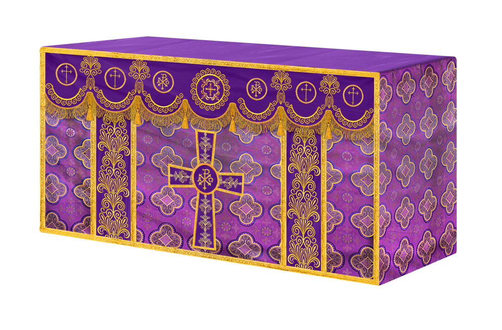 Altar Cloth with Liturgical Motif
