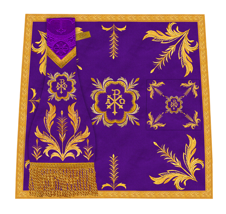 Embroidered Mass set with Motif - Sanctus Collection