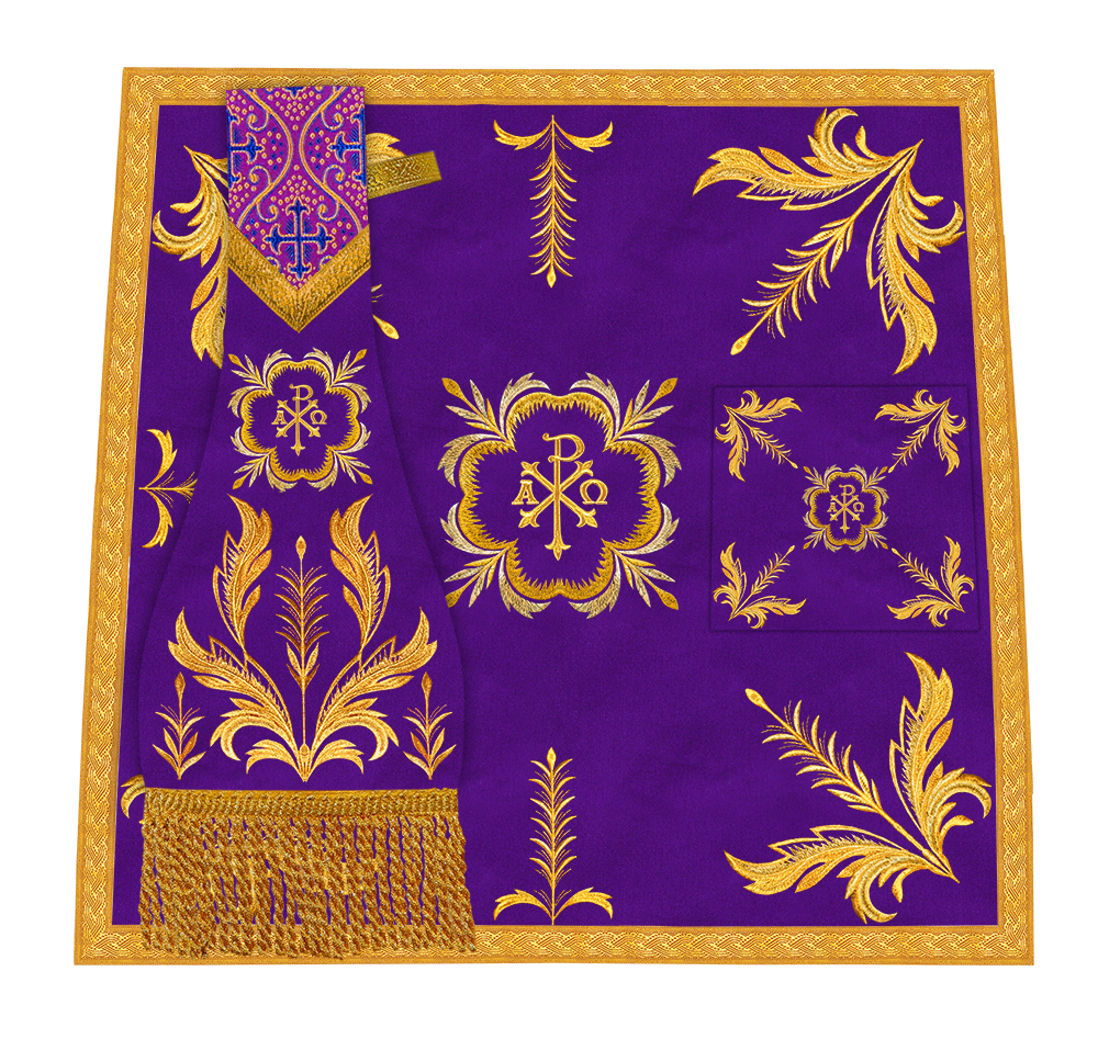 Embroidered Mass set with Motif - Sanctus Collection