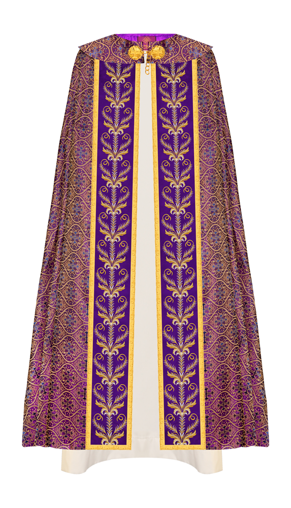 GOTHIC COPE WITH ENHANCED EMBROIDERY