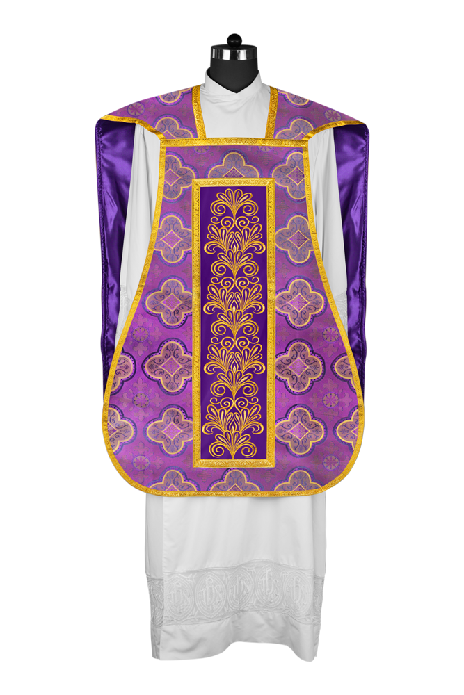 Traditional Roman chasuble vestment - Flourish collection