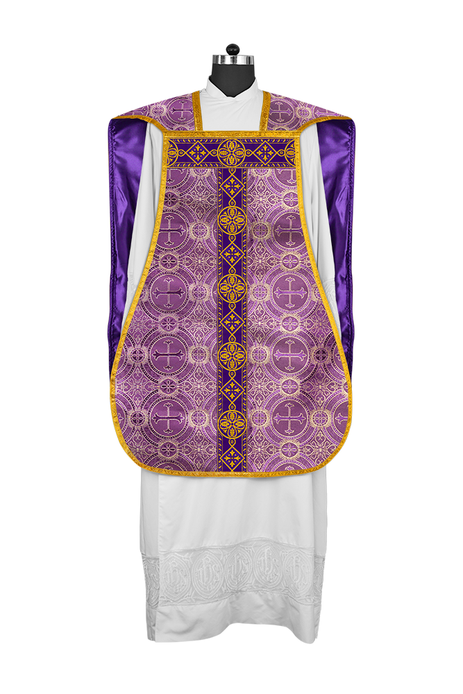 Embroidered Roman Chasuble Vestment