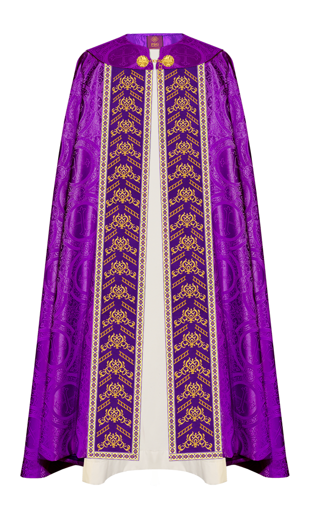 GOTHIC COPE VESTMENTS WITH ADORNED MOTIFS