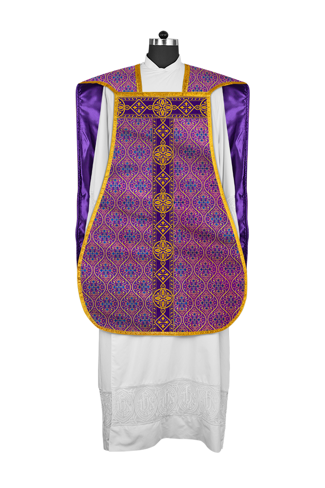 Embroidered Roman Chasuble Vestment