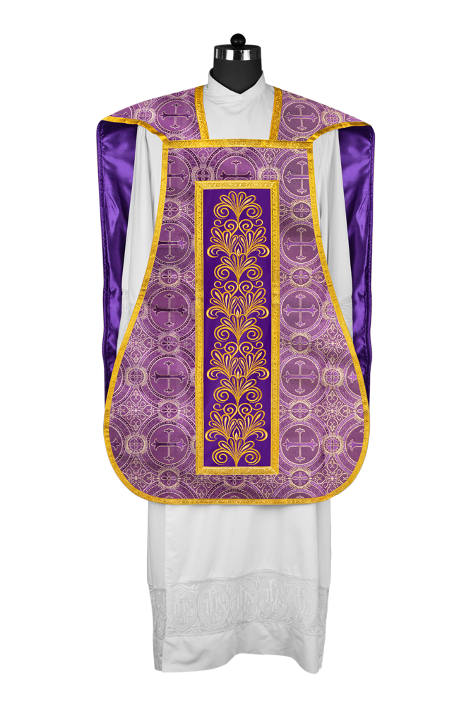Traditional Roman chasuble vestment - Flourish collection