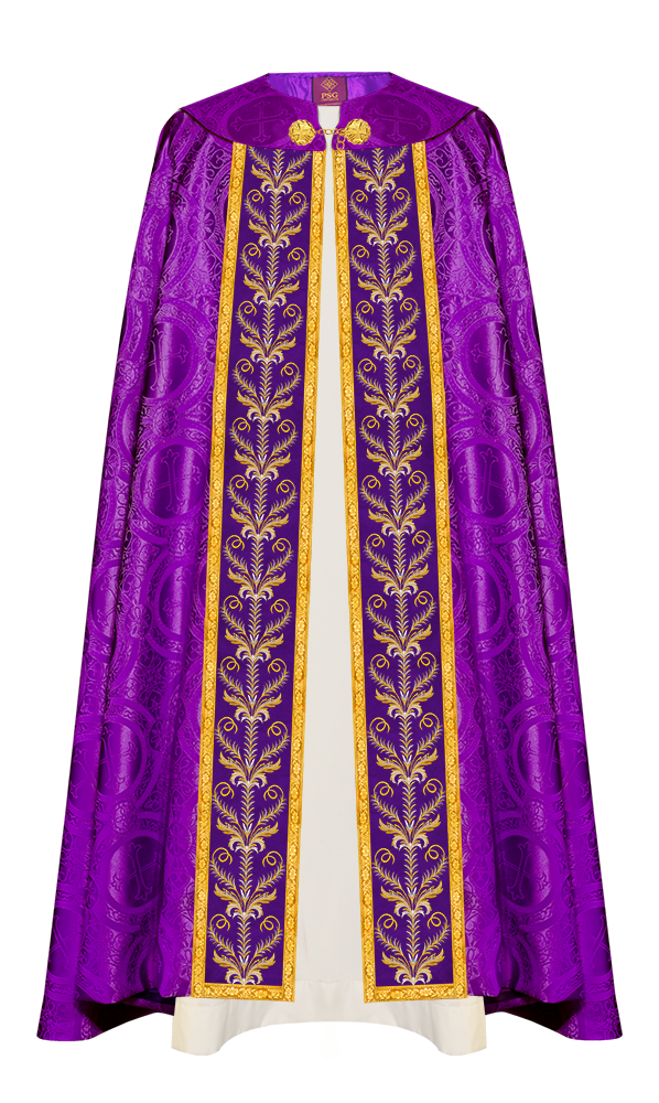 GOTHIC COPE WITH ENHANCED EMBROIDERY