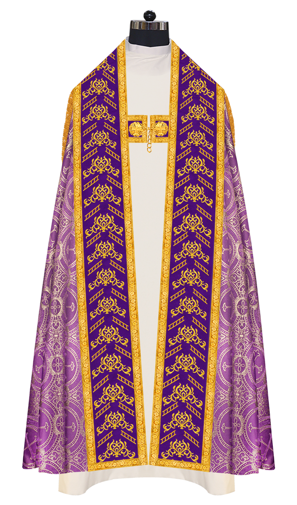 Visitation Roman style cope vestments - Bernice collection