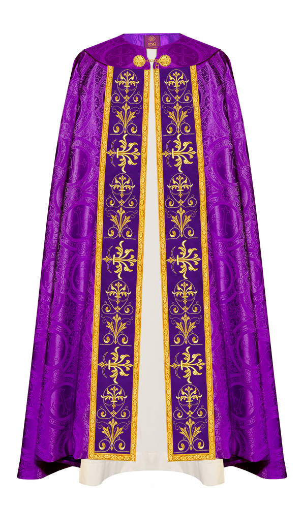 GOTHIC COPE WITH ORNATE EMBROIDERY