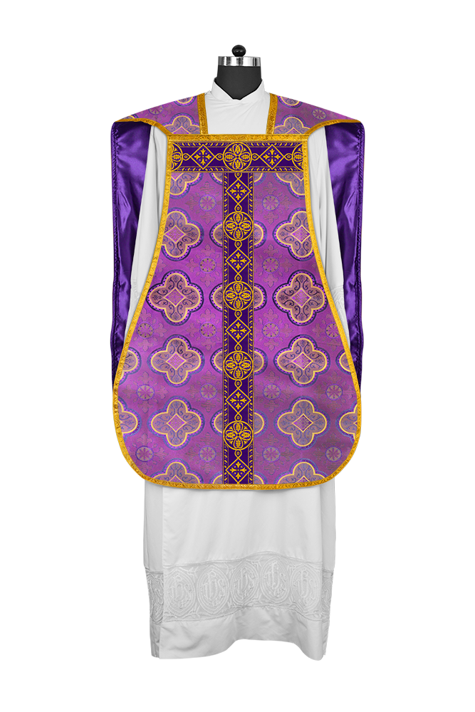 Embroidered Roman Chasuble Vestment