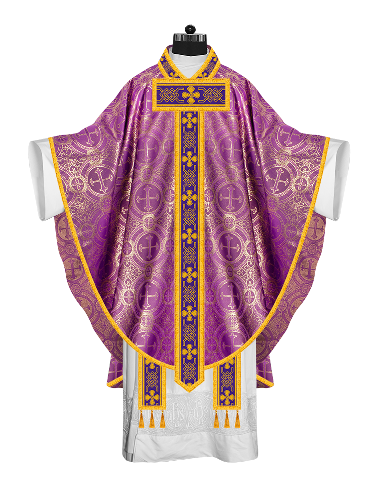 Gothic Chasuble with Designer Lace