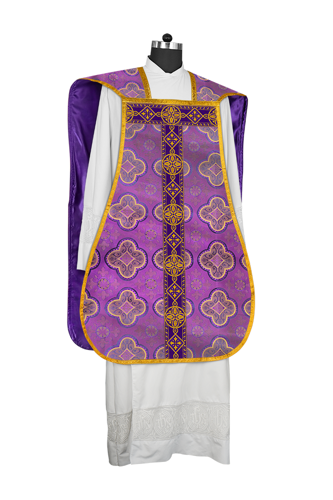 Embroidered Roman Chasuble Vestment