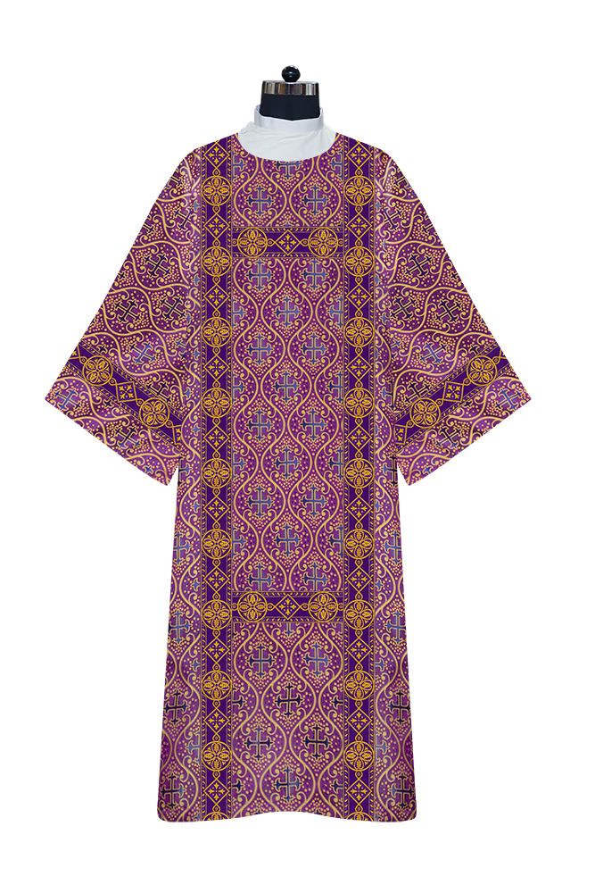 Deacon Dalmatic vestment - Diamond lace