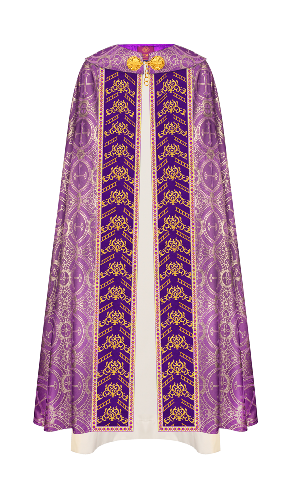GOTHIC COPE VESTMENTS WITH ADORNED MOTIFS