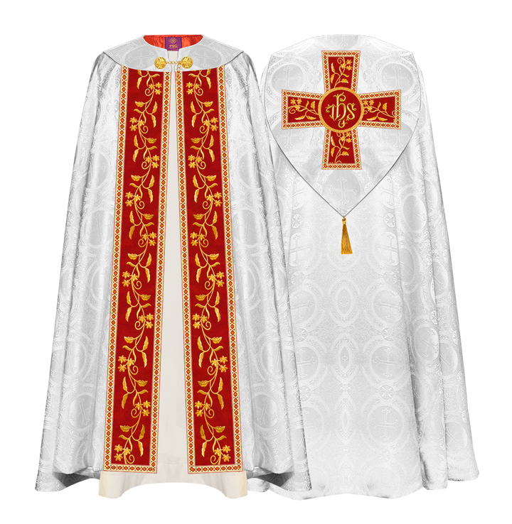 GOTHIC COPE VESTMENTS ORNATED WITH FLORAL DESIGN