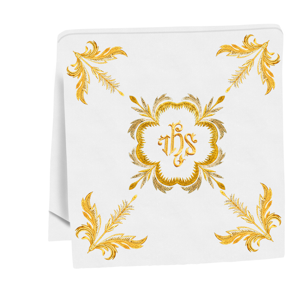 Mass Set Vestment with Embroidery Trims
