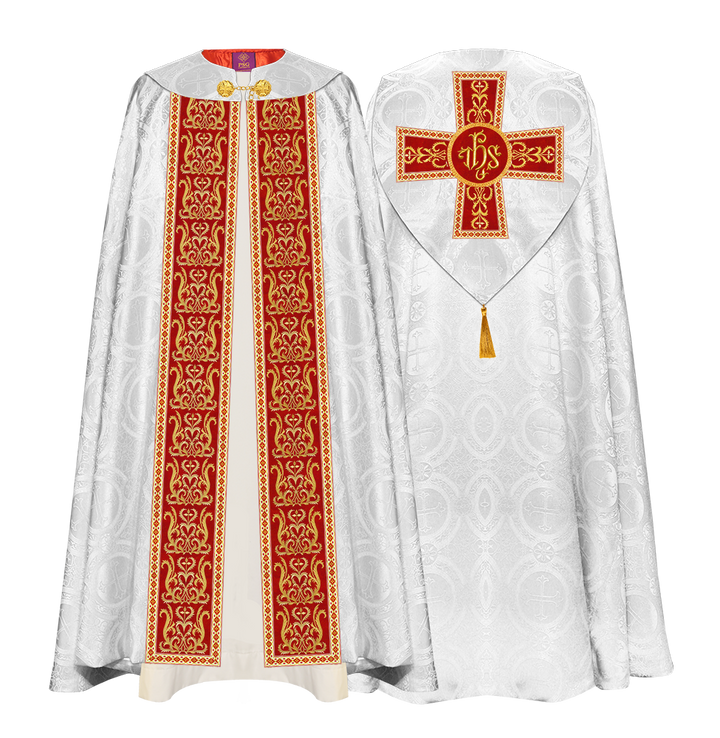 GOTHIC COPE VESTMENTS WITH ADORNED ORPHREY