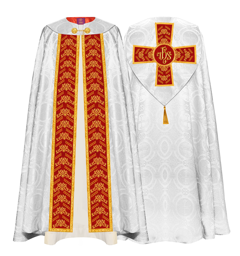 GOTHIC COPE WITH EMBROIDERED ORPHREY