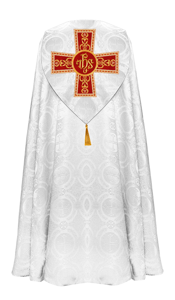 GOTHIC COPE VESTMENTS WITH ADORNED ORPHREY