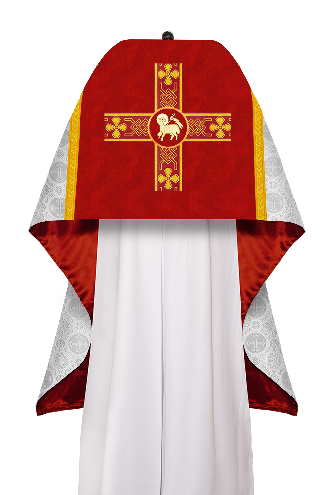 Liturgical Motif embroidered Veil