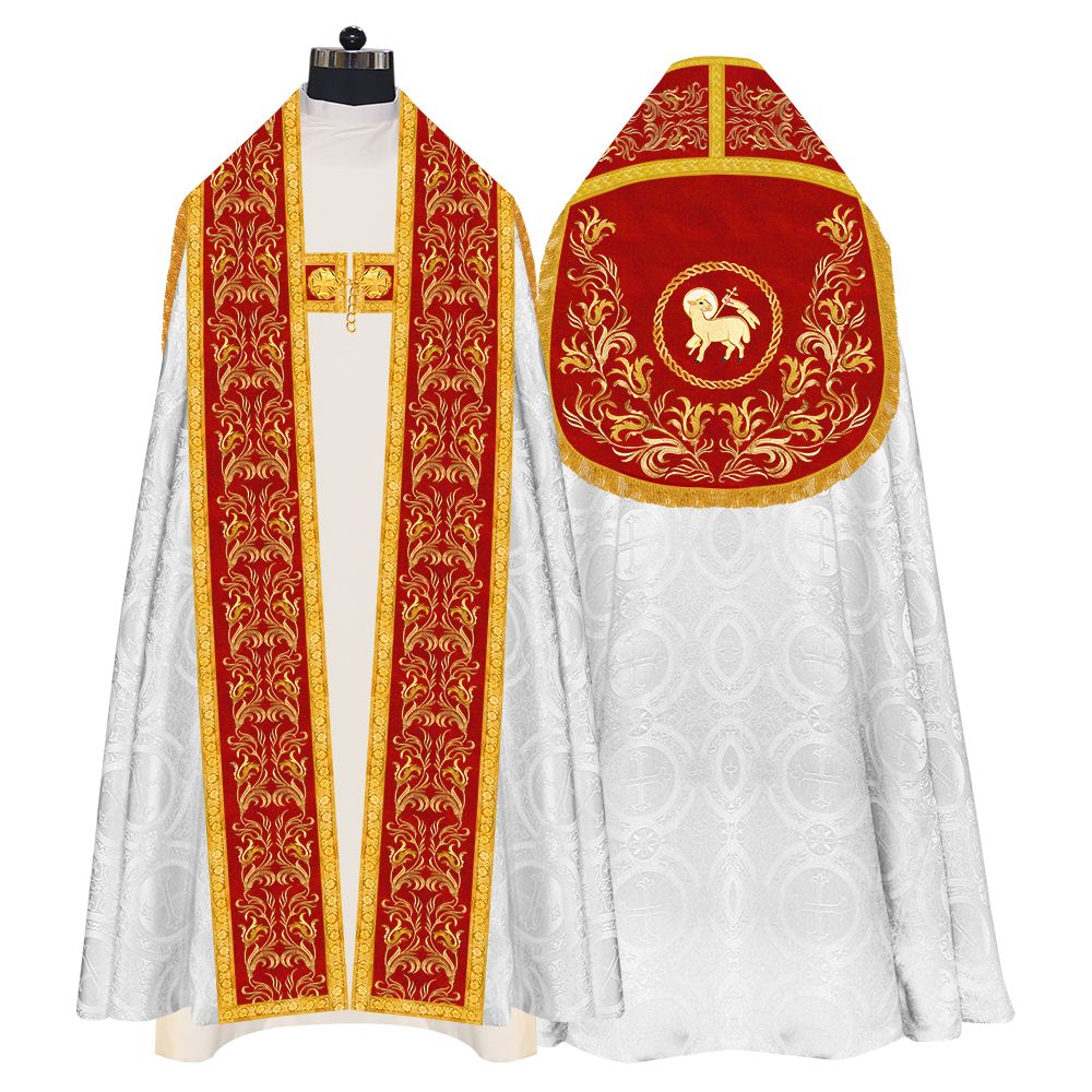 Roman Cope Vestment with Adorned Orphery