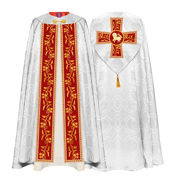 GOTHIC COPE VESTMENTS ORNATED WITH FLORAL DESIGN