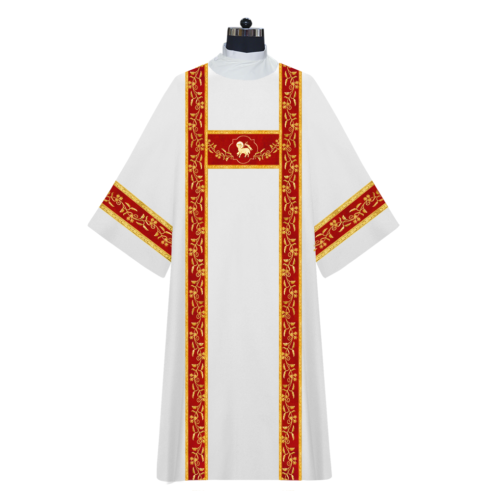 Solemn Mass Dalmatic Vestments - Floral Collection