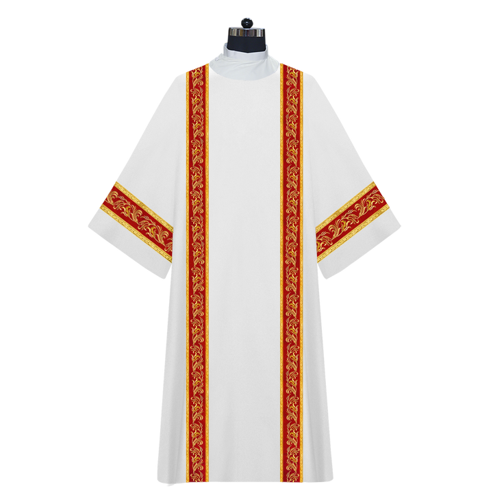 DALMATICS VESTMENT WITH ORNATE EMBROIDERY