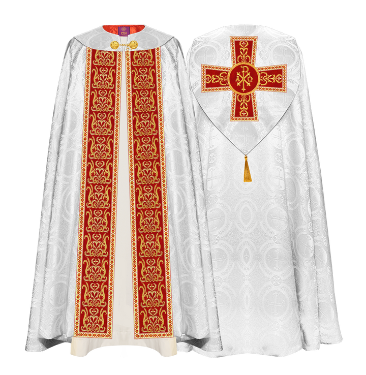 GOTHIC COPE VESTMENTS WITH ADORNED ORPHREY