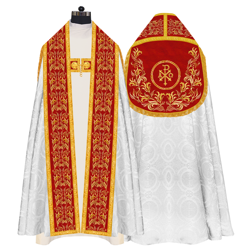 Roman Cope Vestment with Adorned Orphery