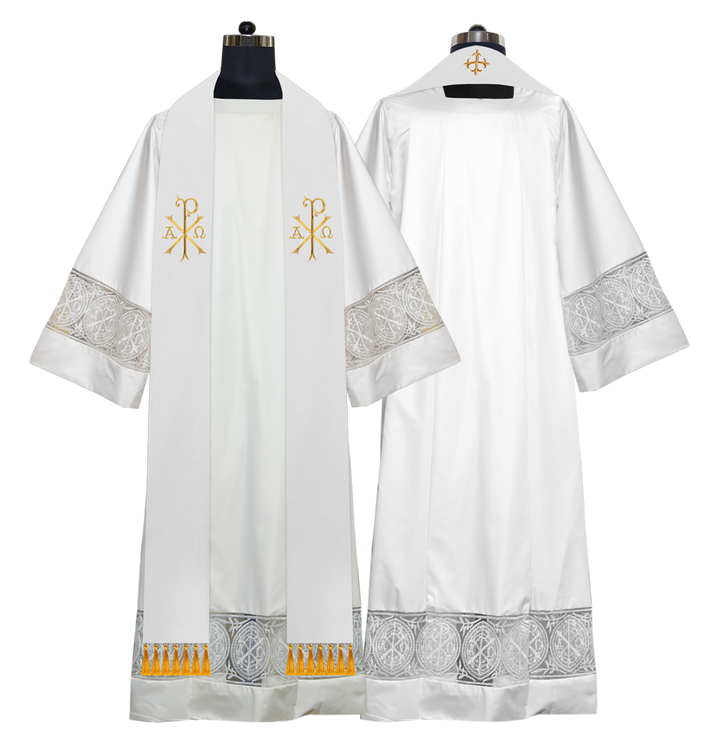 Embroidered Priest Stole with Motif