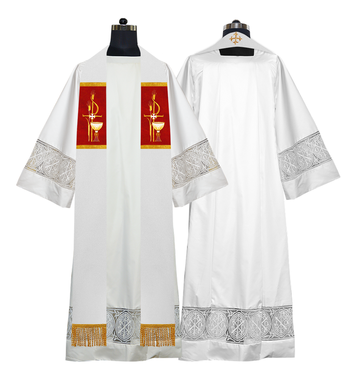 Solemn clergy overlay stole