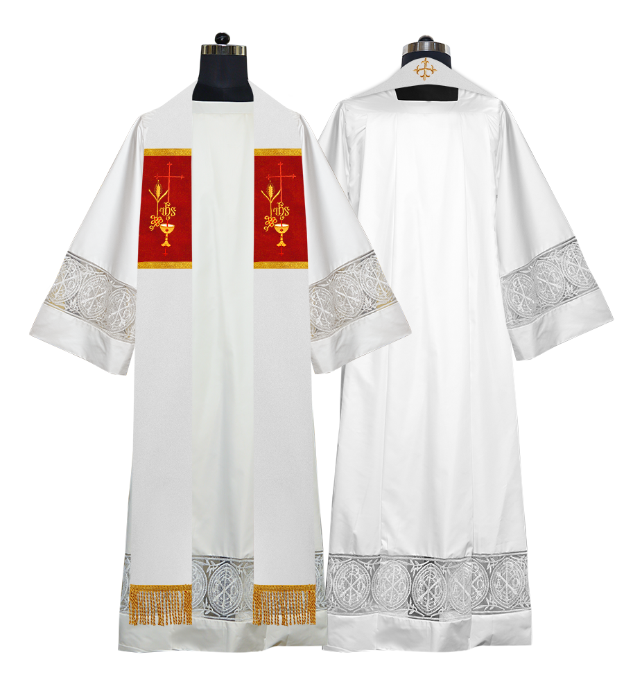 Solemn clergy overlay stole