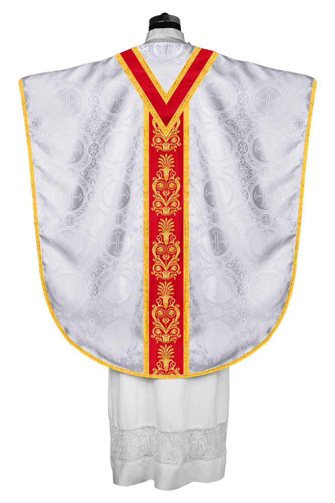 BORROMEAN CHASUBLE WITH ADORNED ORPHREY