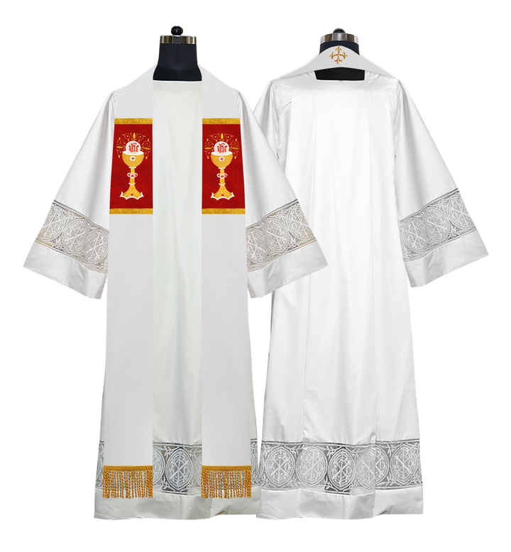 Solemn clergy overlay stole