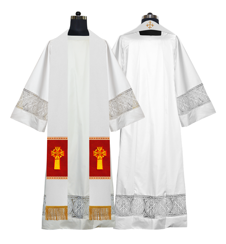 Celtic Cross Motif Gothic Stole