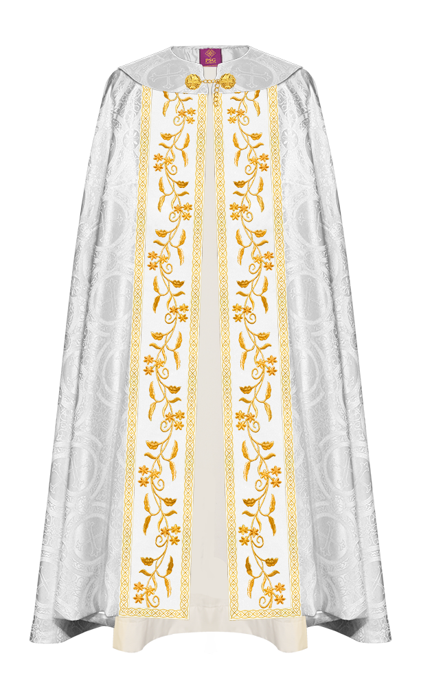 GOTHIC COPE VESTMENTS ORNATED WITH FLORAL DESIGN